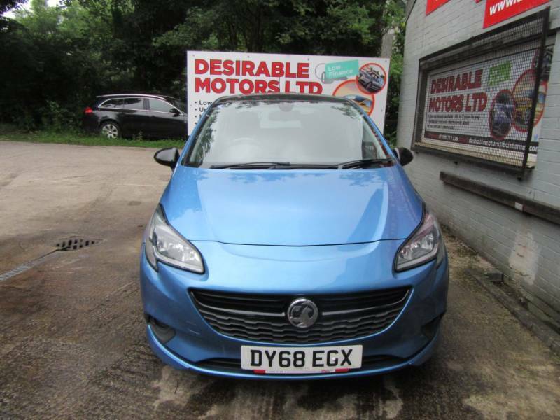 Vauxhall Corsa 1.4 Sri Vx-line Nav Black - 2019 68 DY68EGX Blue #6