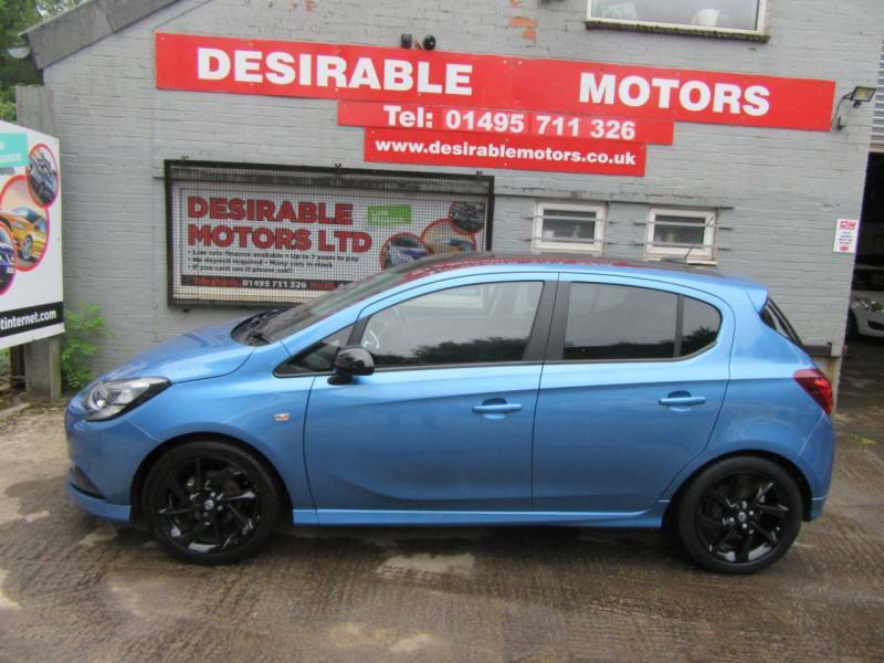 Vauxhall Corsa 1.4 Sri Vx-line Nav Black - 2019 68 DY68EGX Blue #5
