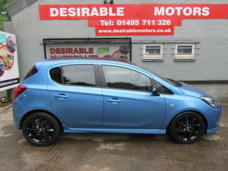 Vauxhall Corsa 1.4 Sri Vx-line Nav Black - 2019 68 DY68EGX Blue #4