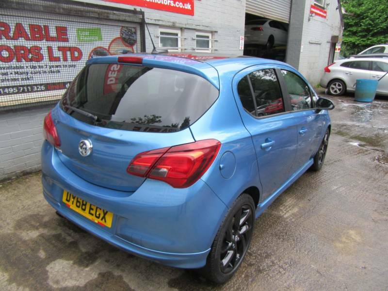 Vauxhall Corsa 1.4 Sri Vx-line Nav Black - 2019 68 DY68EGX Blue #3