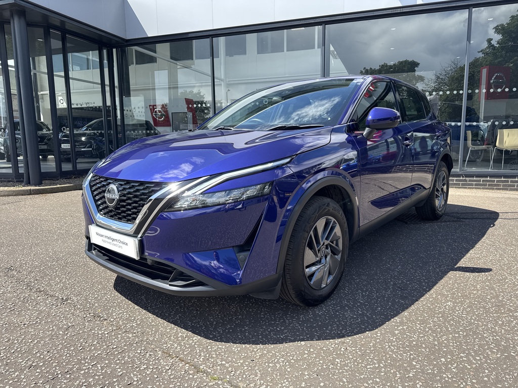 Nissan Qashqai 1.3 Dig-t Mh Acenta Premium Blue #4