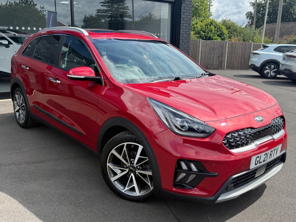 Kia Niro 1.6 Gdi Hybrid 4 Dct Estate Red