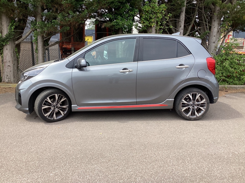 Kia Picanto 1.0T Gdi Gt-line S 4 Seats BK71XTM Grey #4