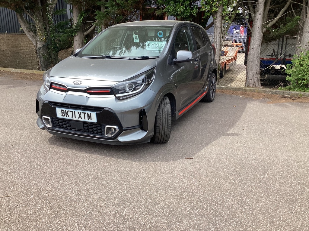 Kia Picanto 1.0T Gdi Gt-line S 4 Seats BK71XTM Grey #3