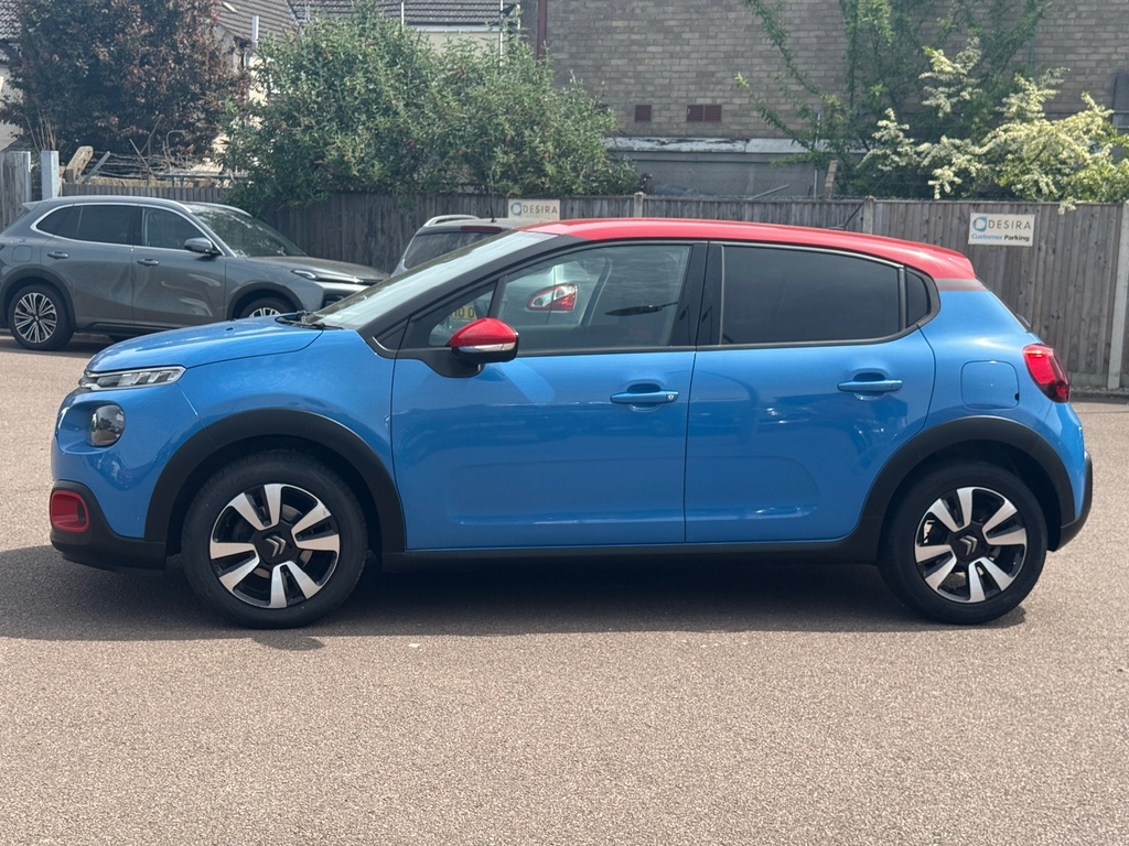 Citroen C3 1.2 Puretech 110 Flair Plus 6 Speed AO69HFW Blue #4