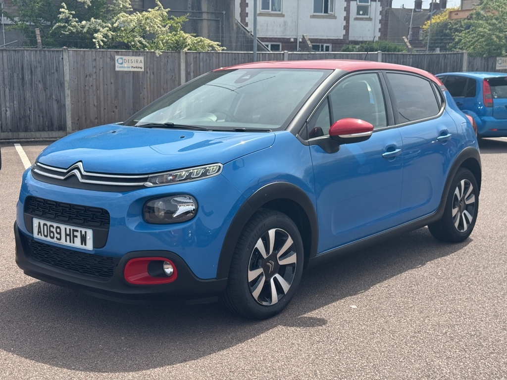 Citroen C3 1.2 Puretech 110 Flair Plus 6 Speed AO69HFW Blue #3