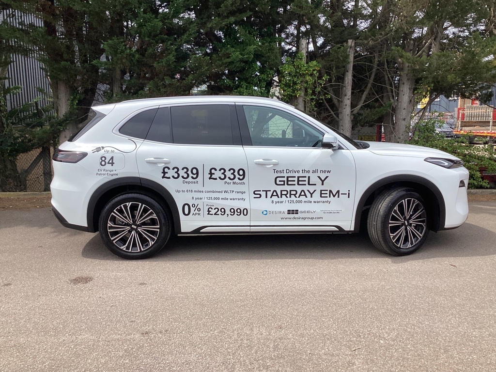 Geely Starray 1.5 Em-i Max Estate White #5