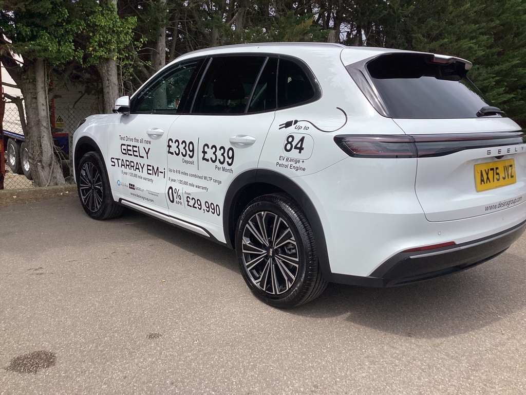 Geely Starray 1.5 Em-i Max Estate White #6