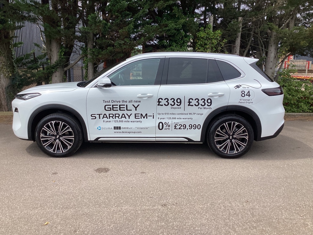 Geely Starray 1.5 Em-i Max Estate White #4