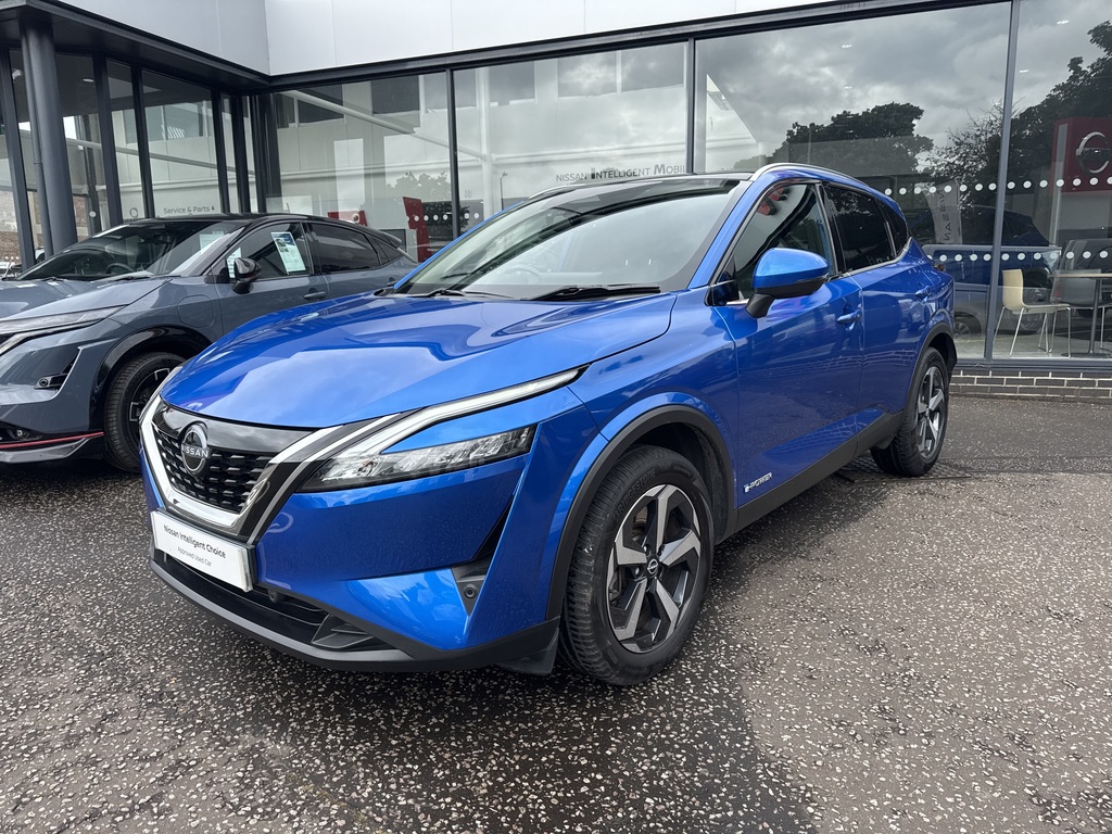 Nissan Qashqai 1.5 E-power N-connecta OY23NLO Blue #4