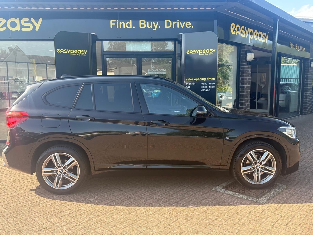 BMW X1 Xdrive 18D M Sport Step Estate YC18FBU Black #5