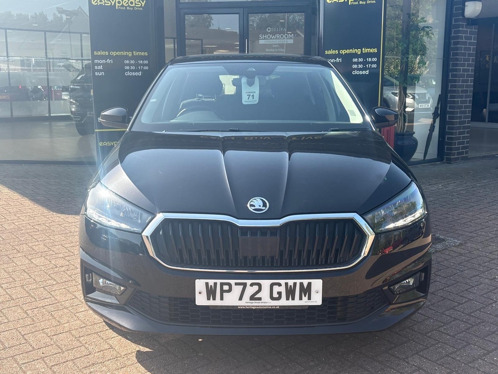 Skoda Fabia 1.0 Tsi Se Comfort WP72GWM Black #4