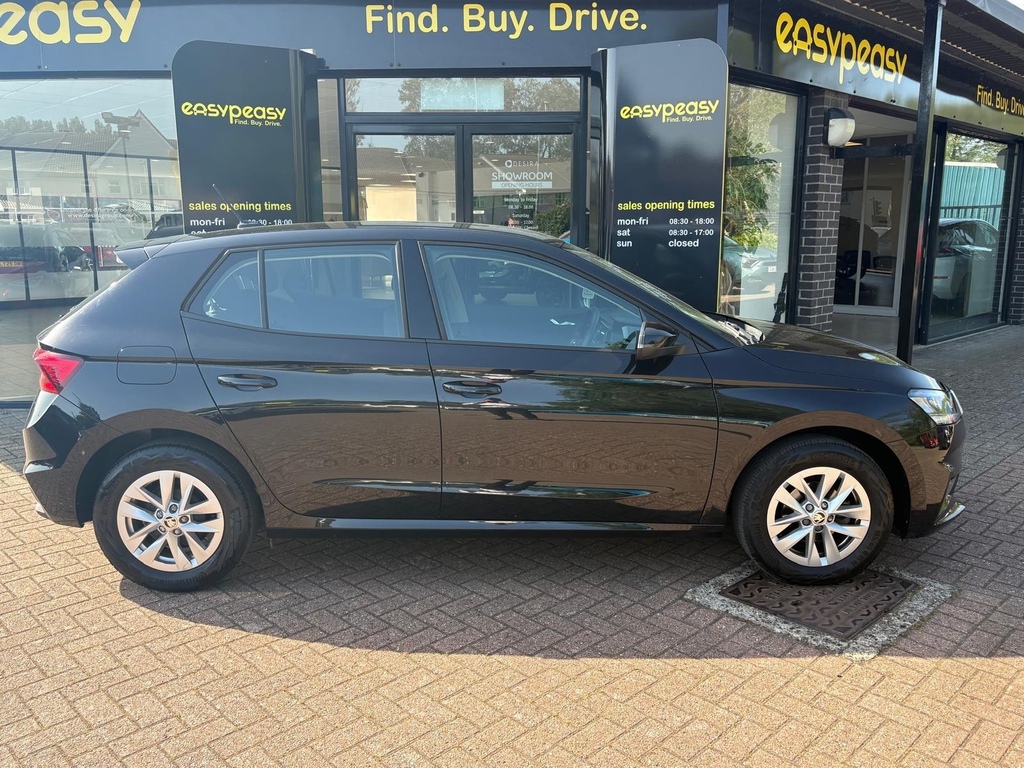 Skoda Fabia 1.0 Tsi Se Comfort WP72GWM Black #6