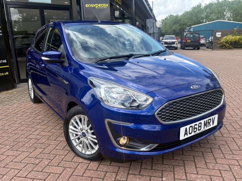 Ford KA+ 1.2 85 Zetec Blue