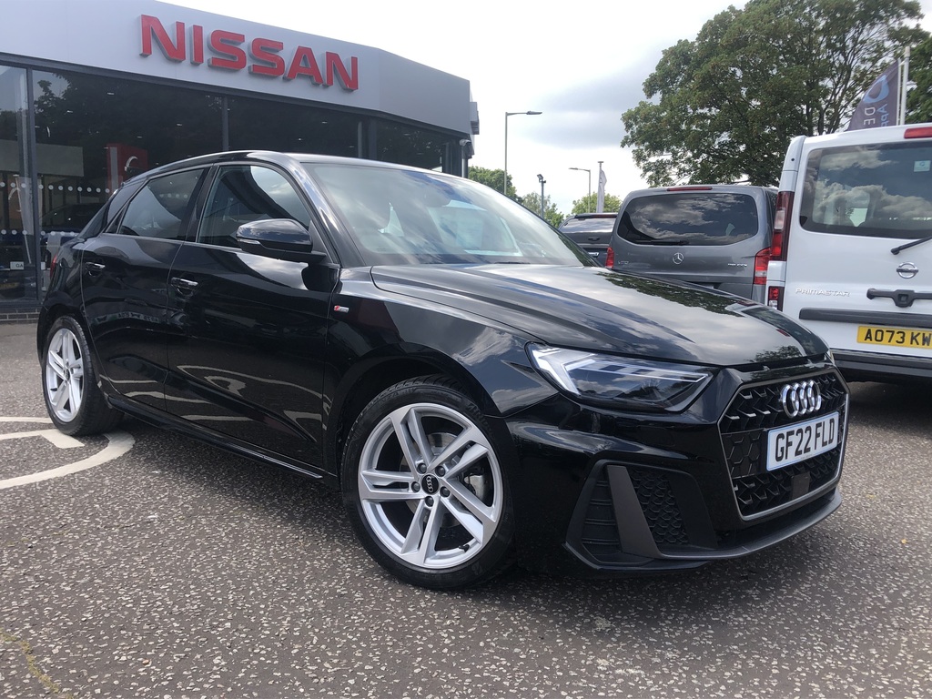 Audi A1 30 Tfsi 110 S Line S Tronic GF22FLD Black