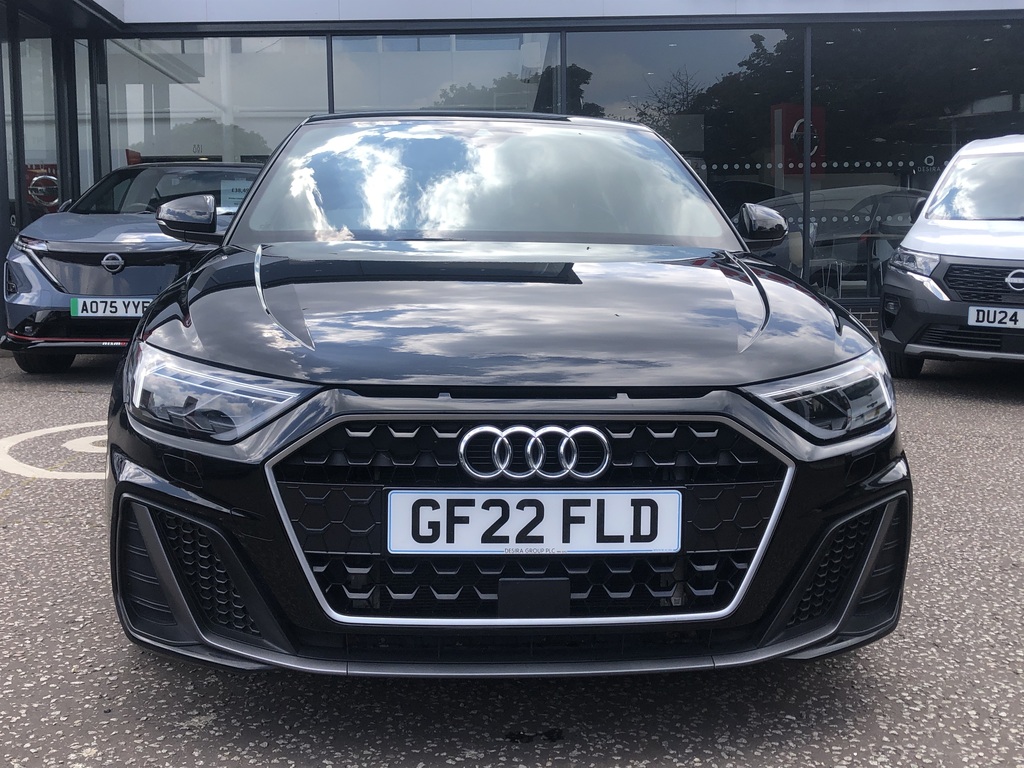 Audi A1 30 Tfsi 110 S Line S Tronic GF22FLD Black #4
