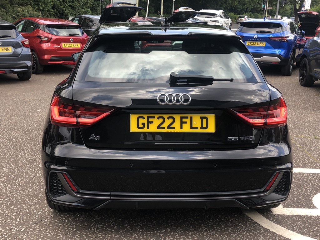 Audi A1 30 Tfsi 110 S Line S Tronic GF22FLD Black #5