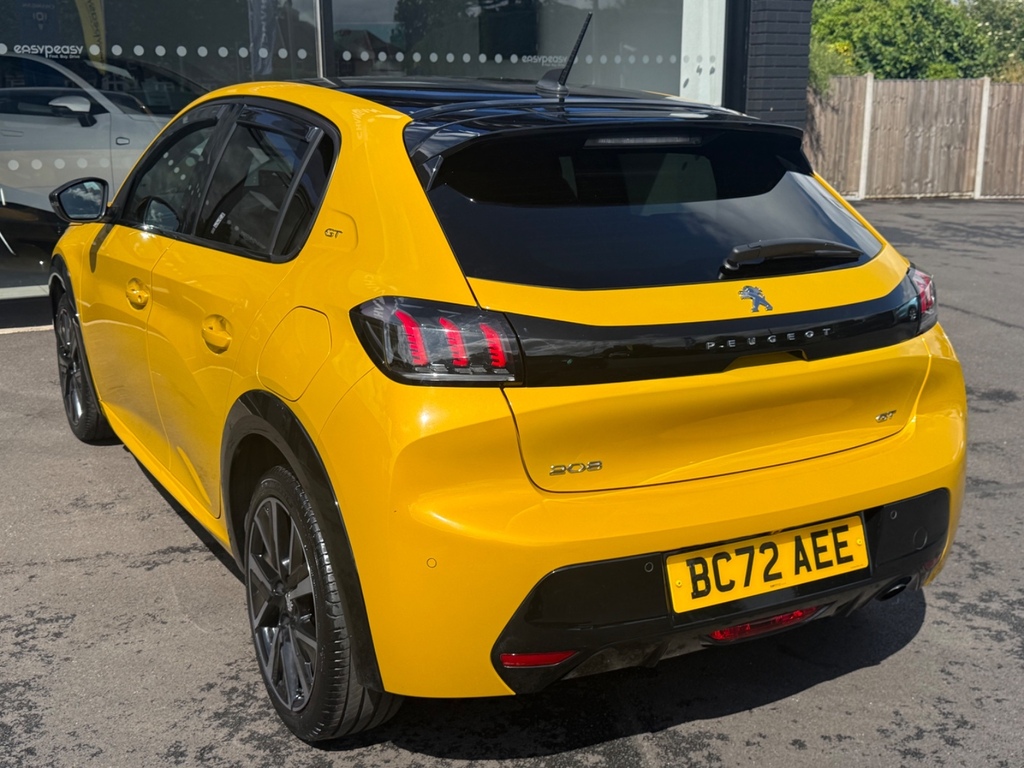 Peugeot 208 1.5 Bluehdi 100 Gt BC72AEE Yellow #5