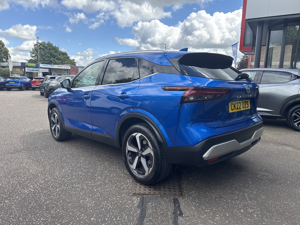 Nissan Qashqai 1.3 Dig-t Mh N-connecta CK22UZS Blue #6