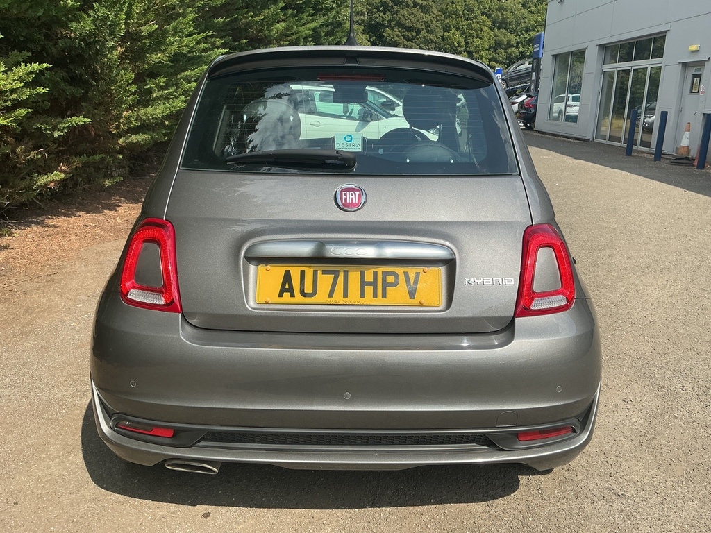 Fiat 500 1.0 Mild Hybrid Hey Google AU71HPV Grey #6