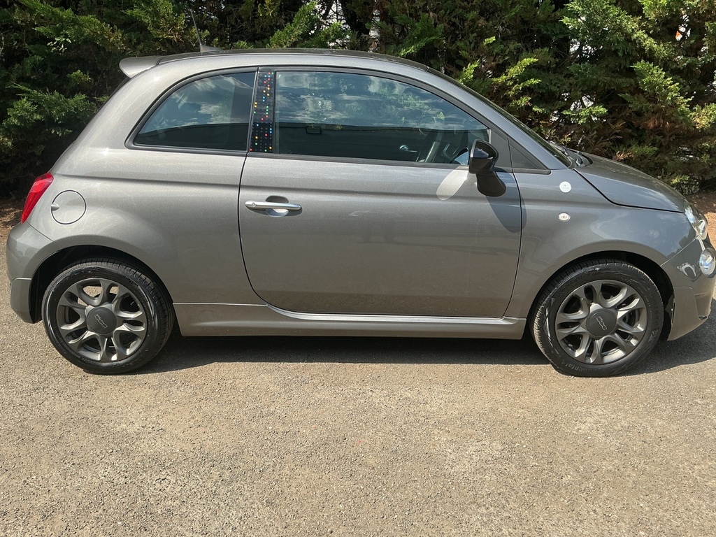 Fiat 500 1.0 Mild Hybrid Hey Google AU71HPV Grey #4