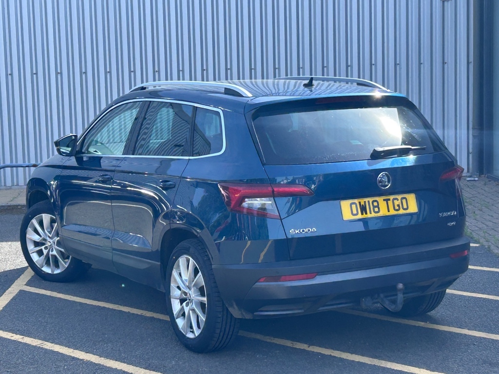 Skoda Karoq 2.0 Tdi Se L 4X4 Estate Blue #2