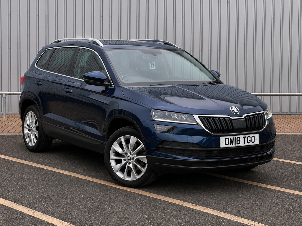 Skoda Karoq 2.0 Tdi Se L 4X4 Estate Blue
