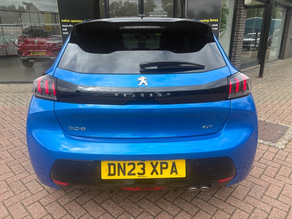 Peugeot 208 1.2 Puretech 130 Gt Eat8 Blue #5