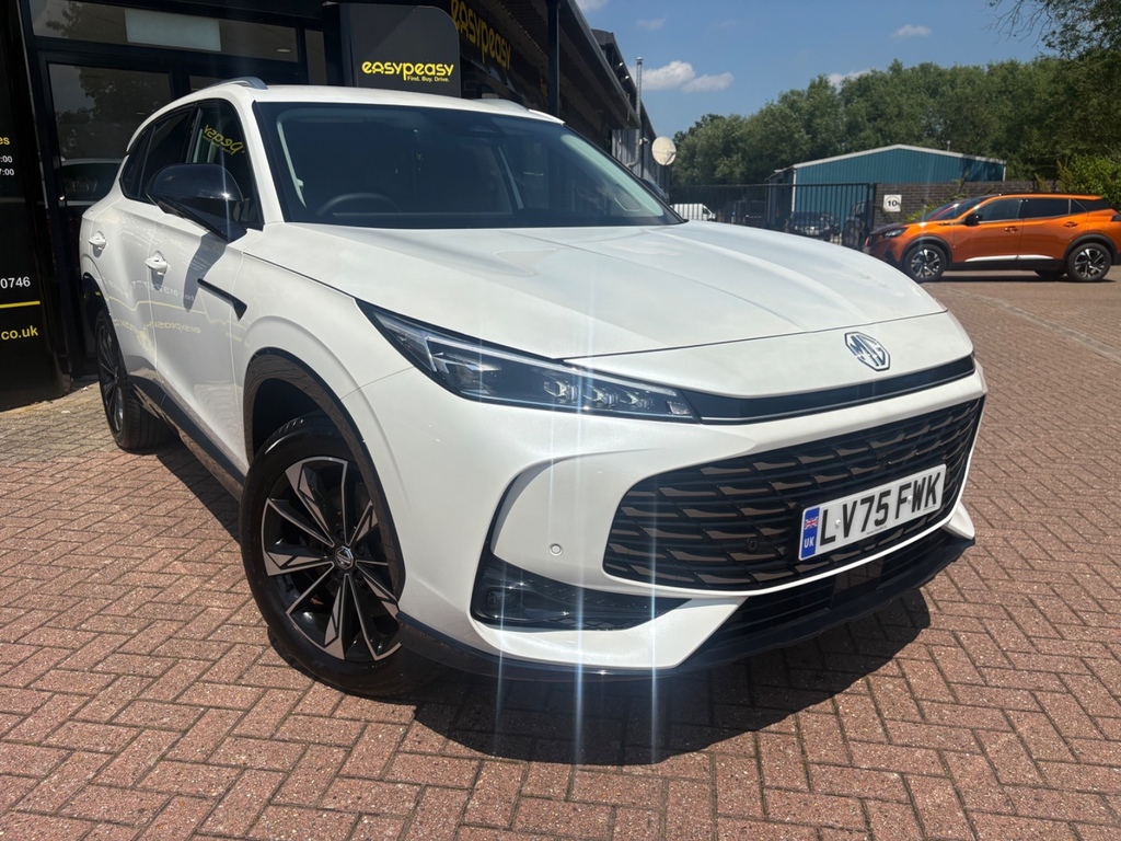 MG HS 1.5 T-gdi Hybrid Trophy White