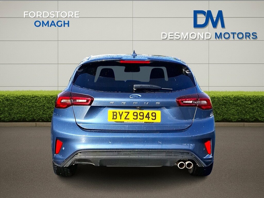 Ford Focus St-line Design 1.0L Ecoboost 125Ps 6 Speed BYZ9949 Blue #5