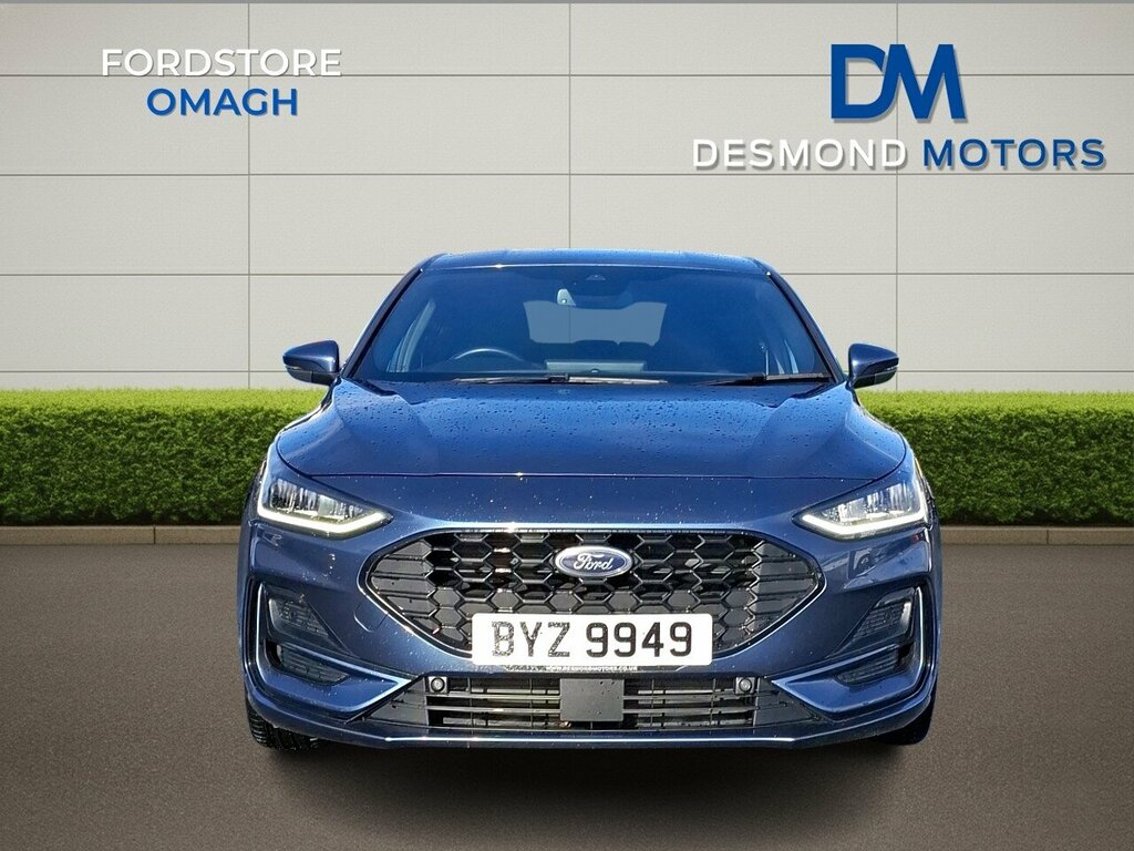 Ford Focus St-line Design 1.0L Ecoboost 125Ps 6 Speed BYZ9949 Blue #3