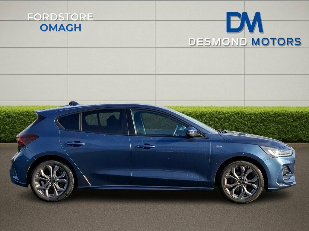 Ford Focus St-line Design 1.0L Ecoboost 125Ps 6 Speed BYZ9949 Blue #2