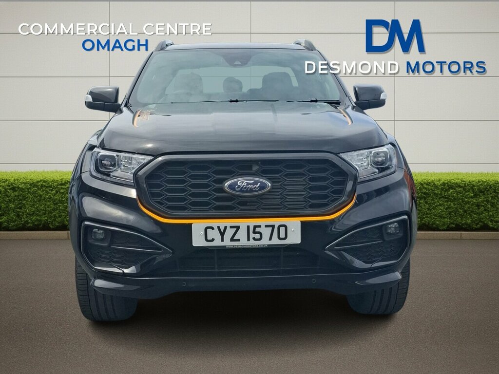 Ford Ranger Msrt Ltd Ed Side Steps Carbon Fire Grill Black