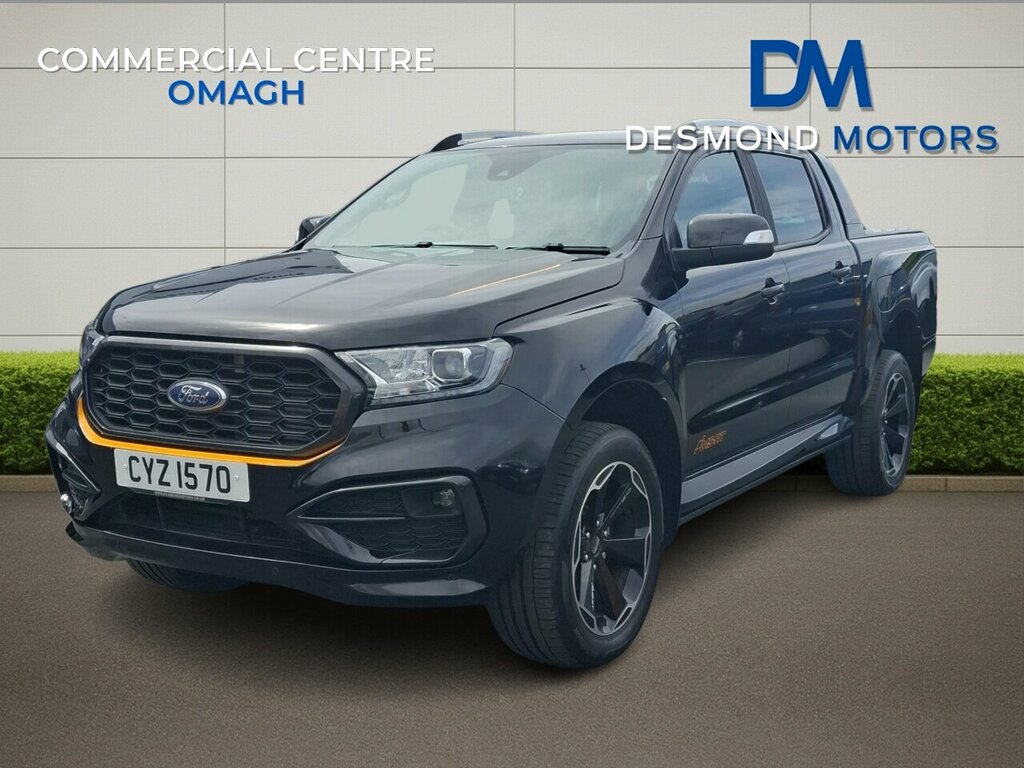 Ford Ranger Msrt Ltd Ed Side Steps Carbon Fire Grill Black #2