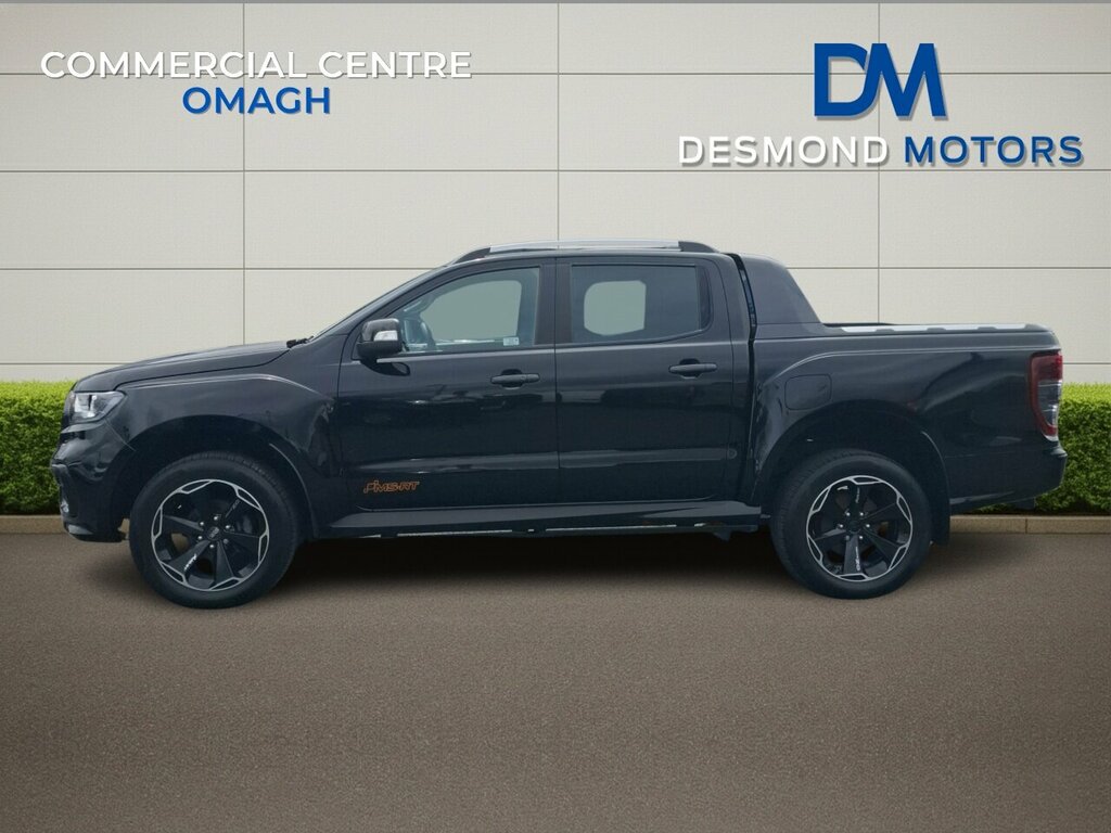 Ford Ranger Msrt Ltd Ed Side Steps Carbon Fire Grill Black #3