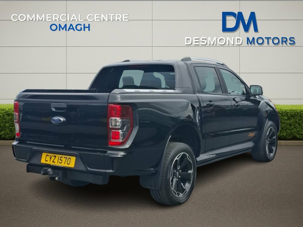 Ford Ranger Msrt Ltd Ed Side Steps Carbon Fire Grill Black #6