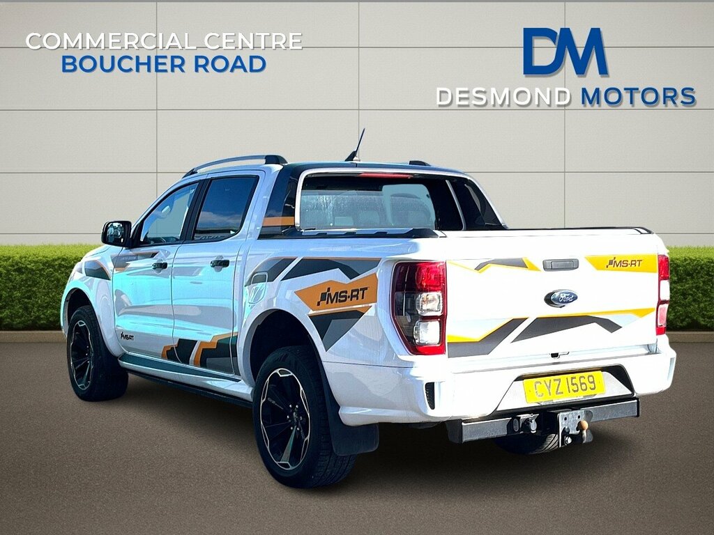Ford Ranger Msrt Limtied Ed Side Steps Fully Loaded White