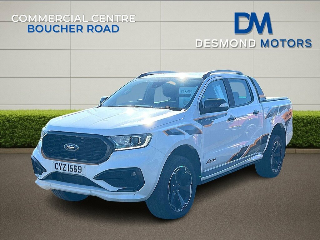 Ford Ranger Msrt Limtied Ed Side Steps Fully Loaded CYZ1569 White #6