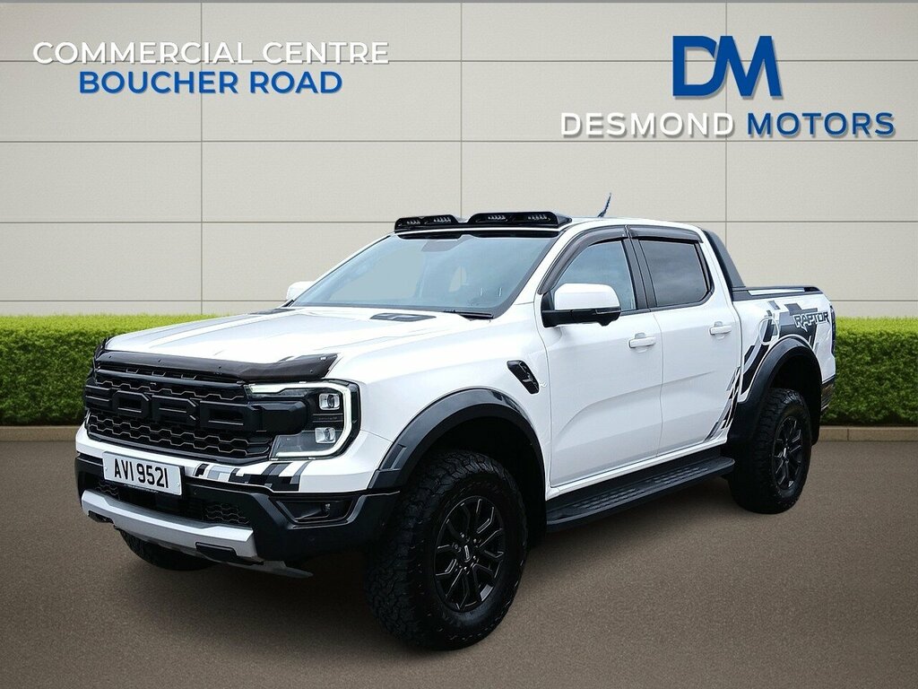 Ford Ranger Raptor 2.0 With Light Pod And Raptor Pack AVI9521 White #6