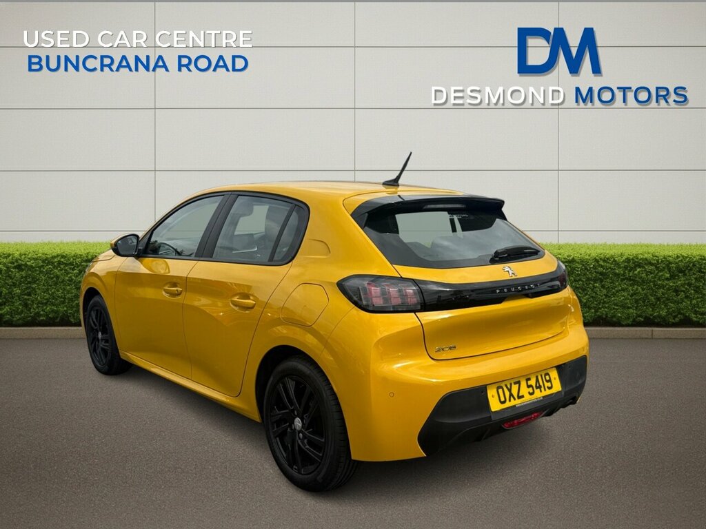 Peugeot 208 Active Puretech S S OXZ5419 Yellow #2