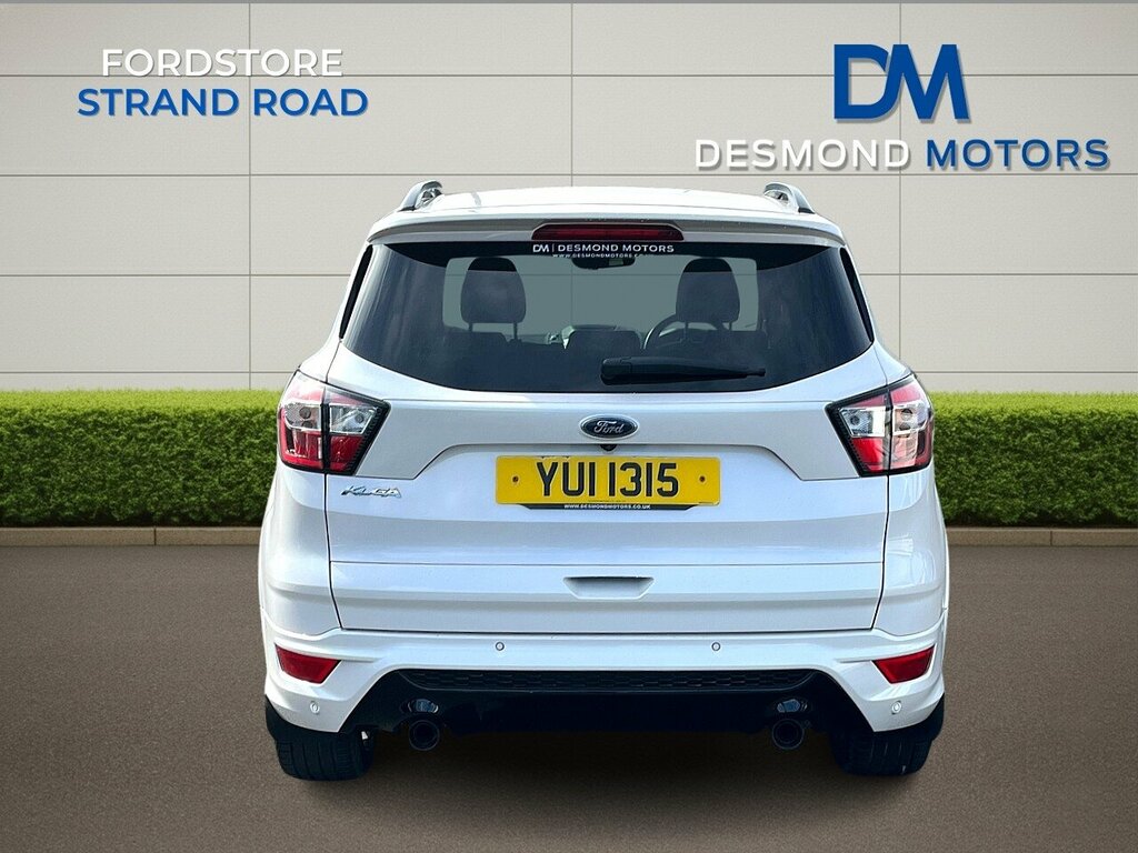 Ford Kuga St-line Edition 2.0L Tdci 150Ps 6 Speed Man YUI1315 White #5