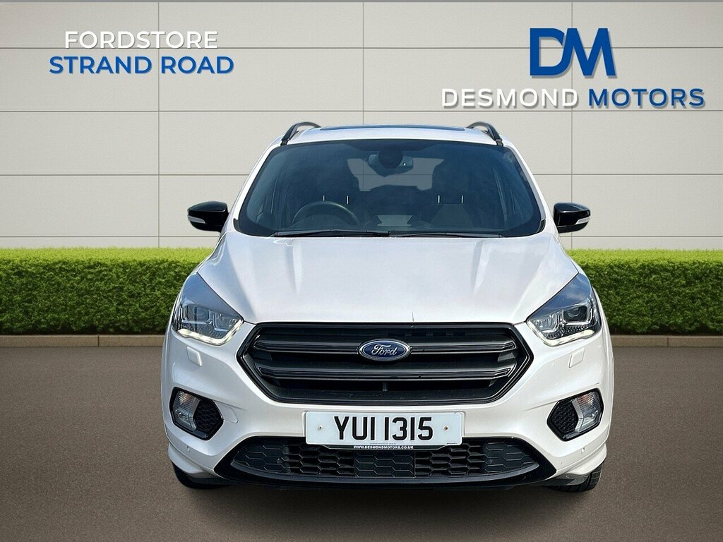 Ford Kuga St-line Edition 2.0L Tdci 150Ps 6 Speed Man YUI1315 White #3
