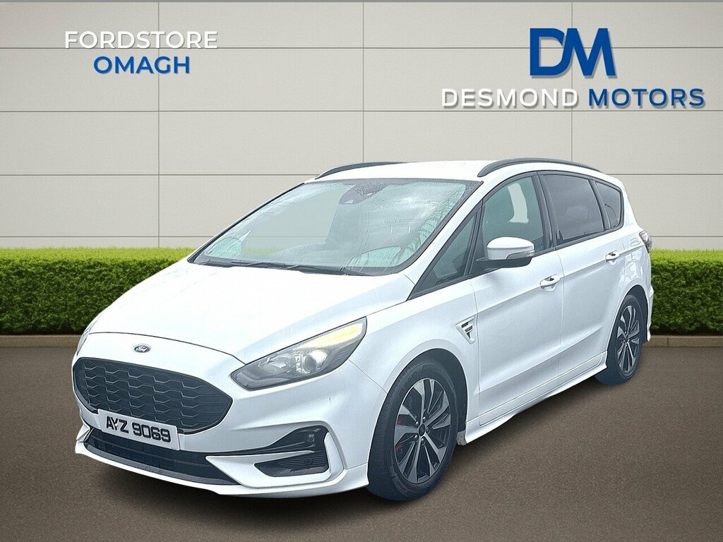 Ford S-Max St-line Ecoblue AYZ9069 White #6