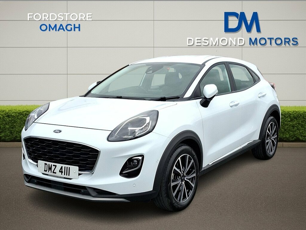 Ford Puma Titanium Mhev DMZ4111 White #6