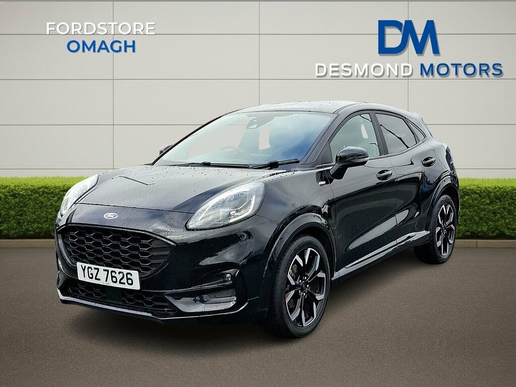 Ford Puma St-line X Mhev YGZ7626 Black #6