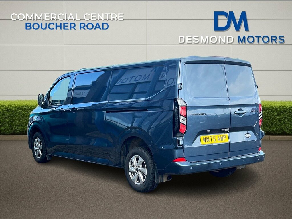 Ford Transit Custom 280Lmtd Eblue A Blue