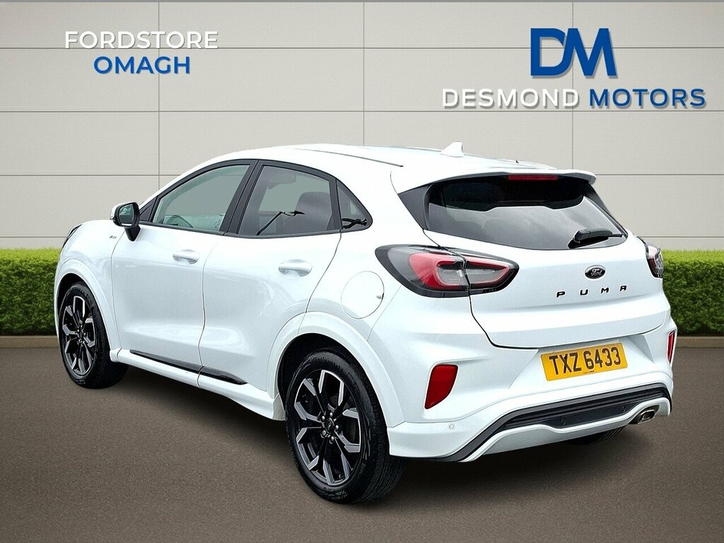 Ford Puma St-line X Mhev White