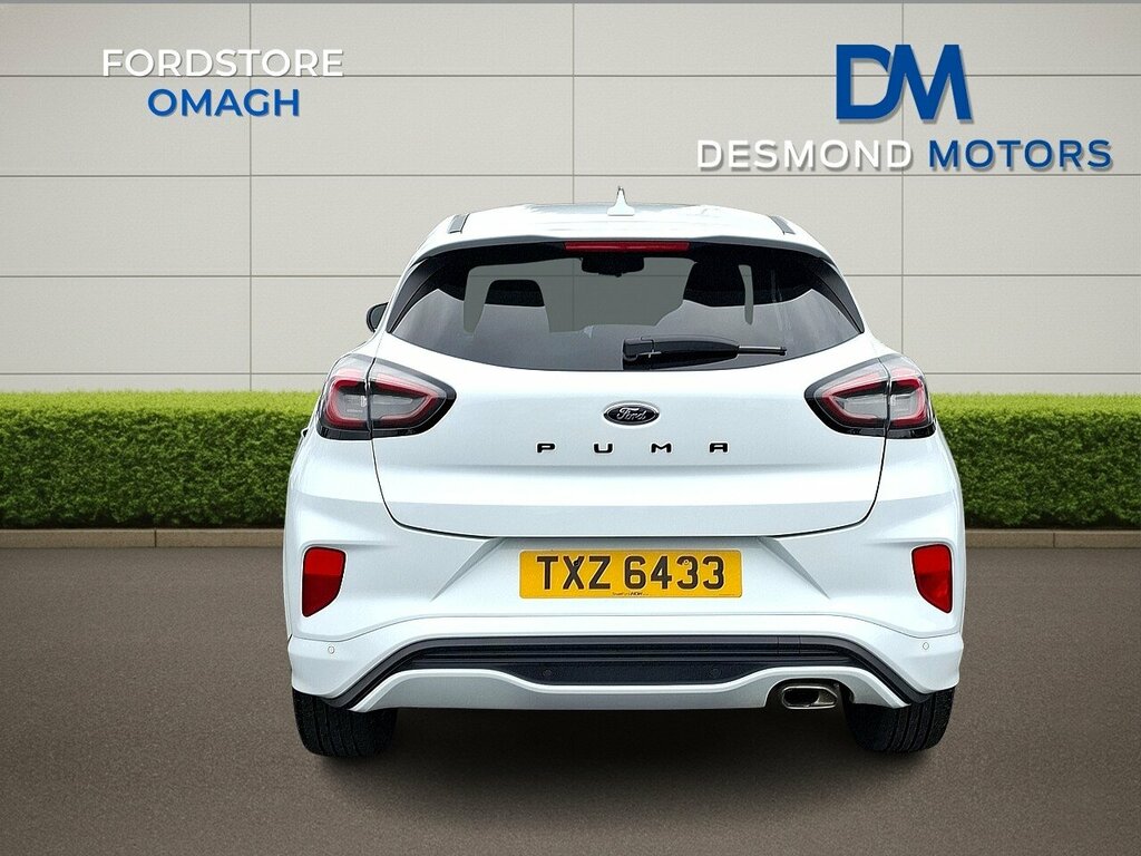 Ford Puma St-line X Mhev TXZ6433 White #5