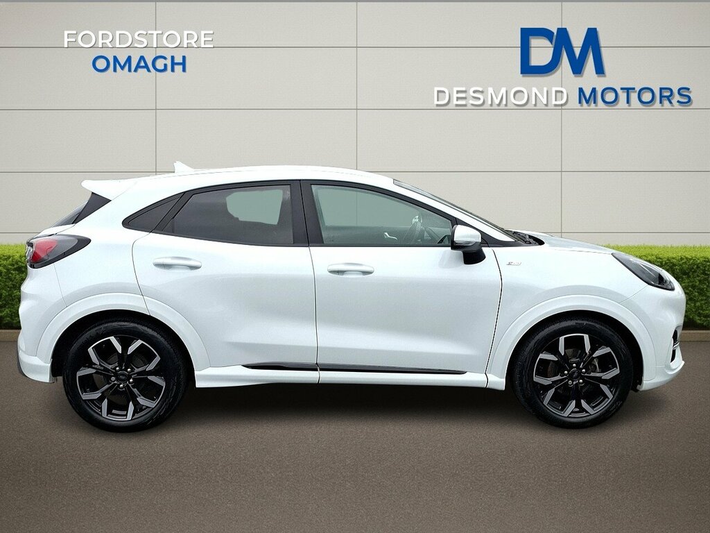Ford Puma St-line X Mhev TXZ6433 White #4