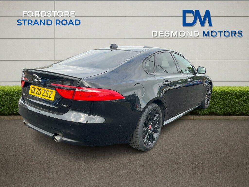 Jaguar XF Chequered Flag Black #6
